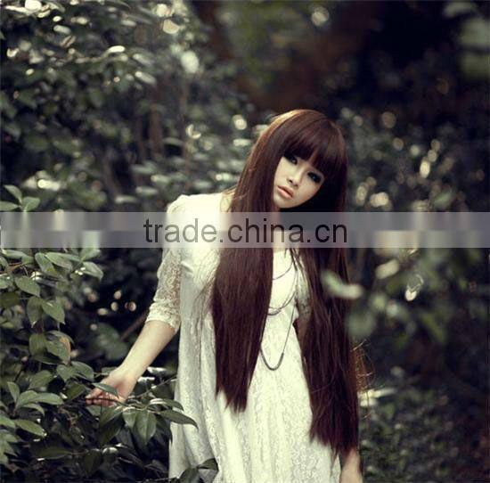 popular stylish straight wigs for white women