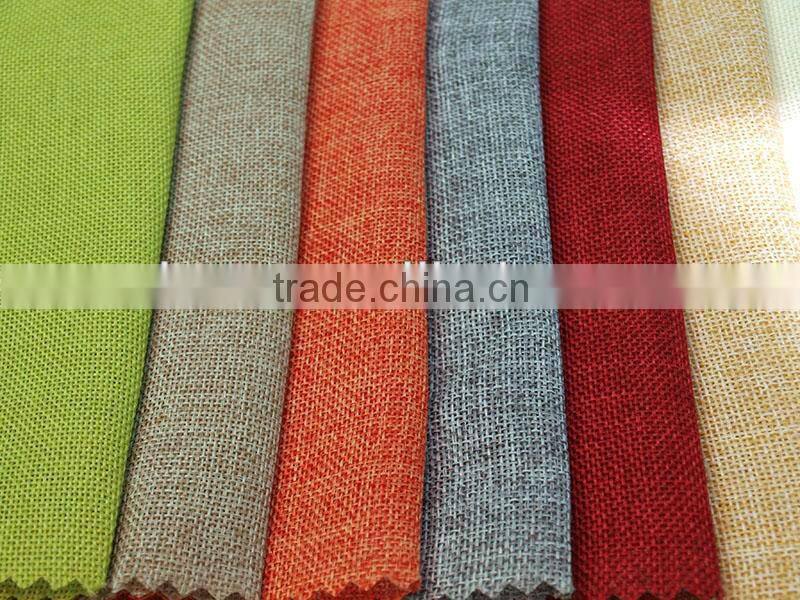 piece dyed imitation sofa linen fabric