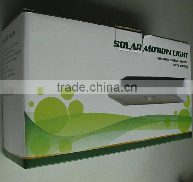Wall Mounted Solar Led Outdoor Light,Solar Power PIR Led Light