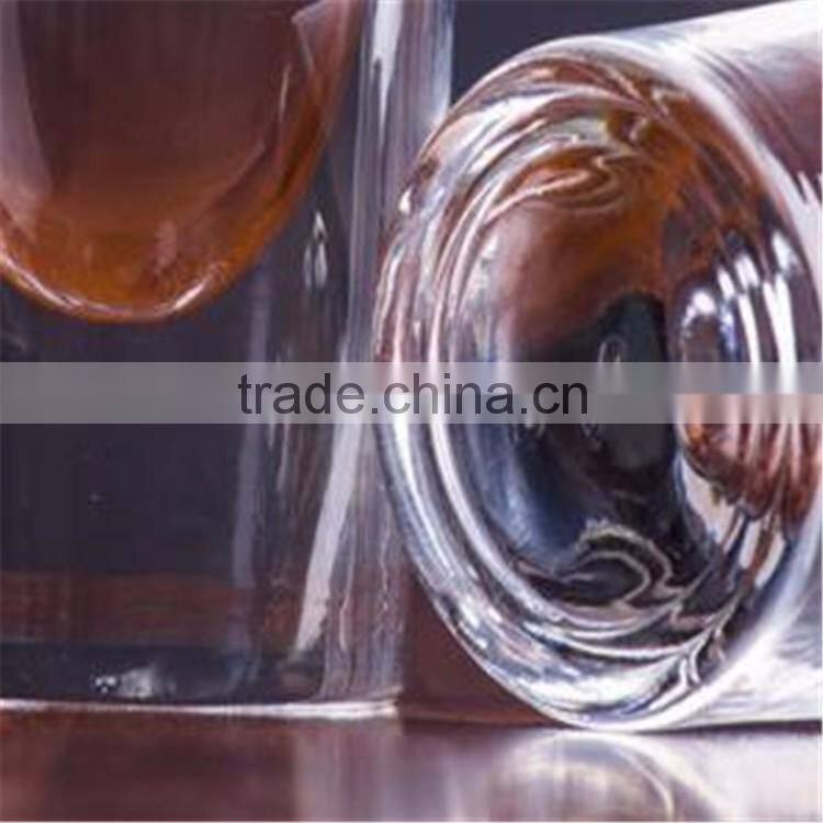 Unique design Mini 22ml Heavy Base Shot Glass With Line