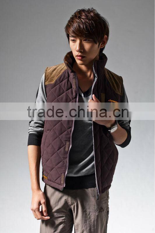 Latest designer waistcoats name brand waistcoats men winter warm vest