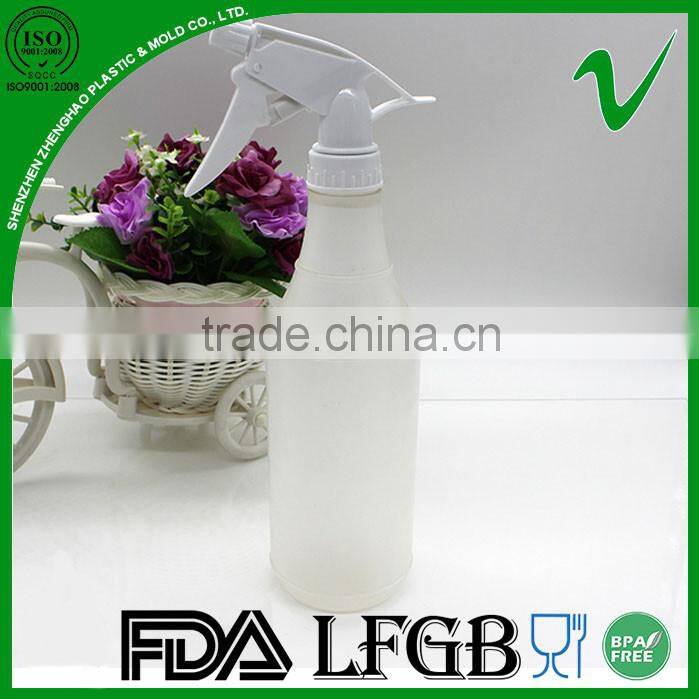 HDPE high quality refillable plastic spray bottle with different capacity