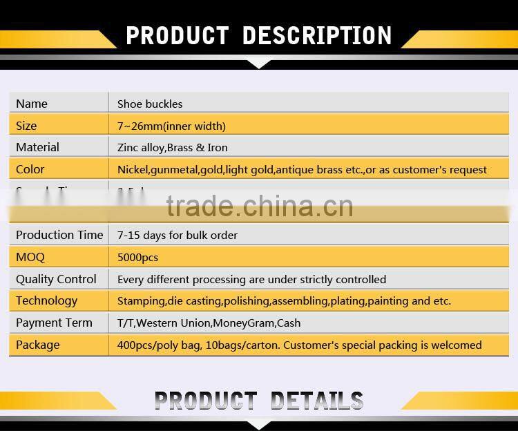 China hot sale decorative utx-duraflex buckles