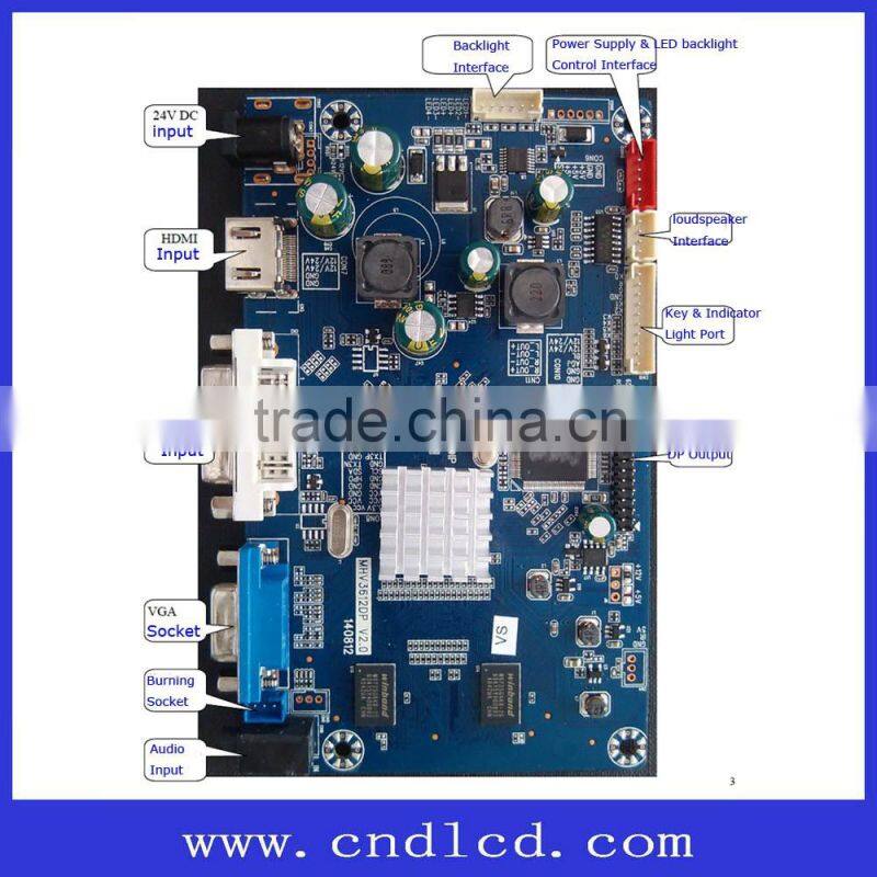 1920x1200 Full HD 144HZ LCD monitor Driver Controller Main Mother board