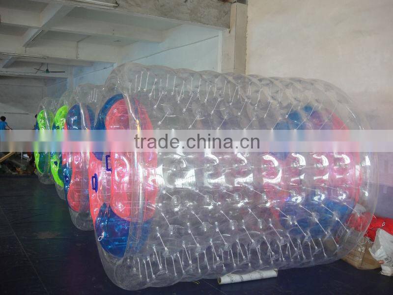 Hola huge inflatable water roller/water walking roller/big water roller ball