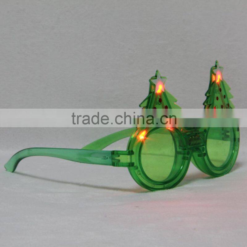 Nightclub bar Carnival Halloween Christmas party supplies, Plastic Light glasses LED glasses 10 lights fire shaped glasses