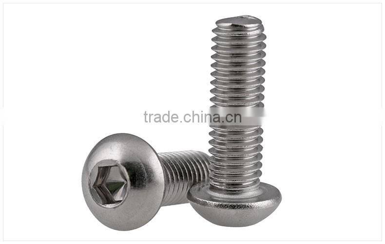socket pan head mahine screw/stainless socket screw/stainless pan head machine screw