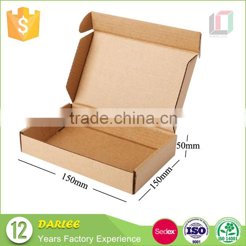 China suppliers custom standard foldable bottom corrugated carton box