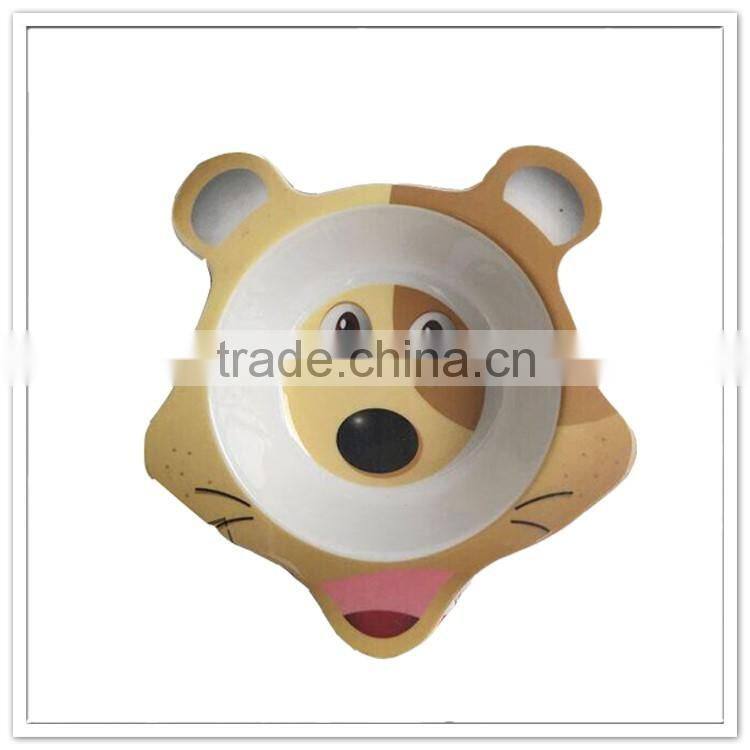 Selling well customized tiger design animal shape bowl