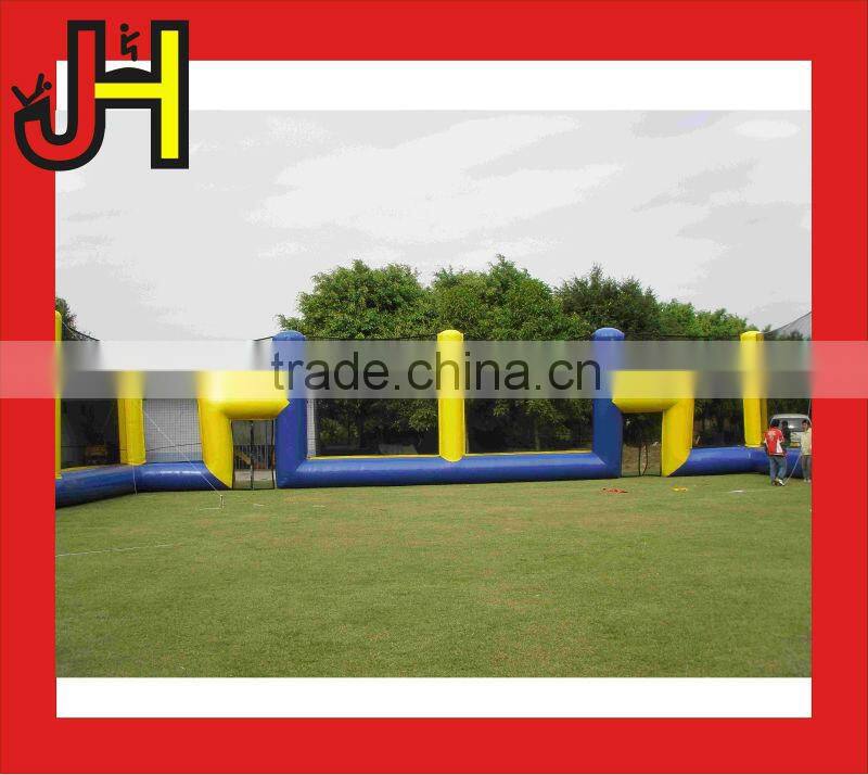 Outdoor PVC Material Inflatable Obstacle Netting/ Inflatable net for sport game