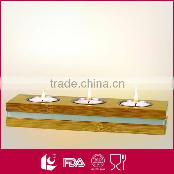 Competitive china candle holders price, wholesale bamboo candle holders