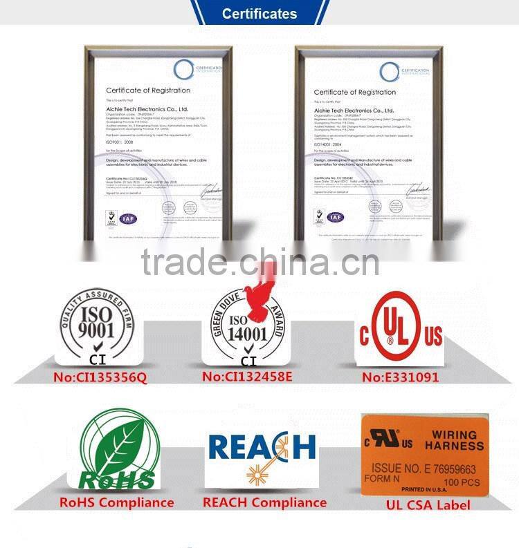 Switch Lead Wire Power Switch assemble with UL1007 Wire Harness