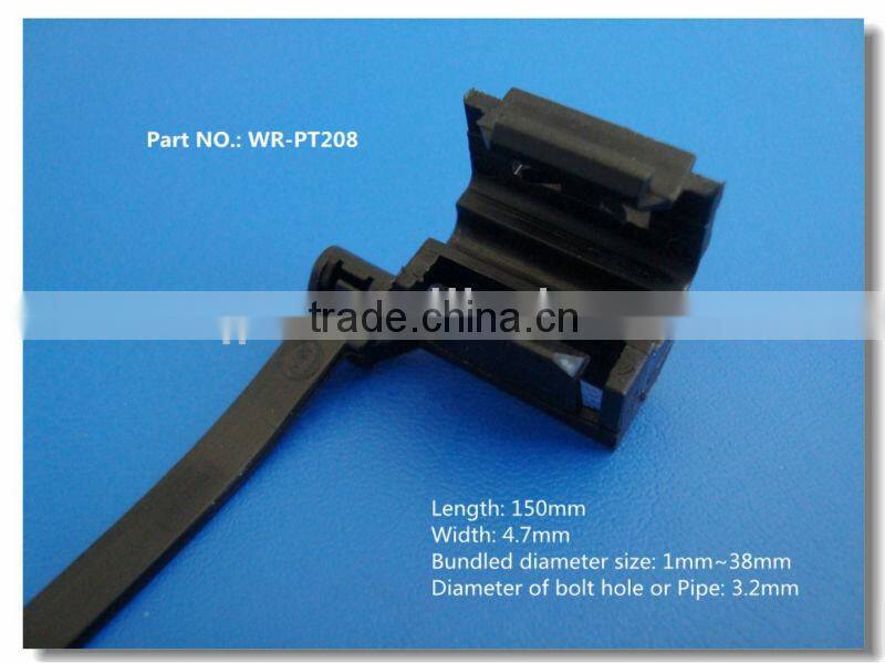 nylon cable tie with connector