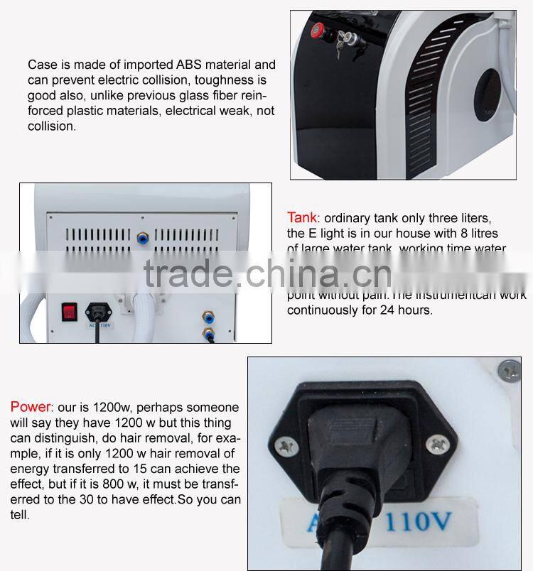 Factory Direct Sales IPL Laser Lair Removal Power Supply Photo Rejuvenation machine in Renlang Beauty Machine