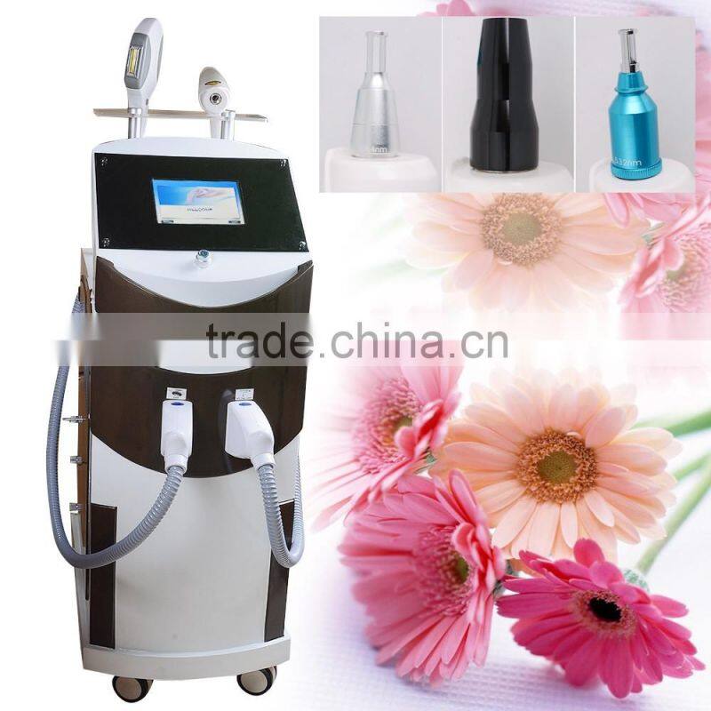 ipl laser machine price / shr ipl laser tattoo removal / e-light ipl rf+nd yag laser multifunction machine