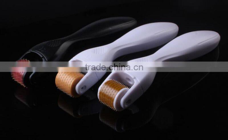 Private label Replaceable head micro needle roller,disk needle therapy derma roller for skin care,skin scar removal -L012
