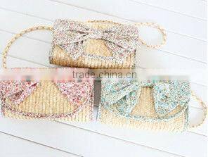 lady bag,straw bag,wheat-straw bag