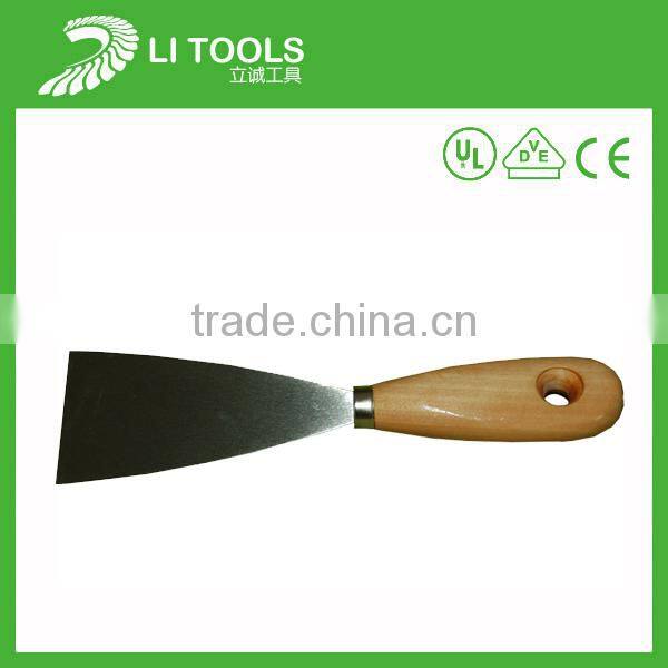 hot selling wood handle plastic wide blade putty knife
