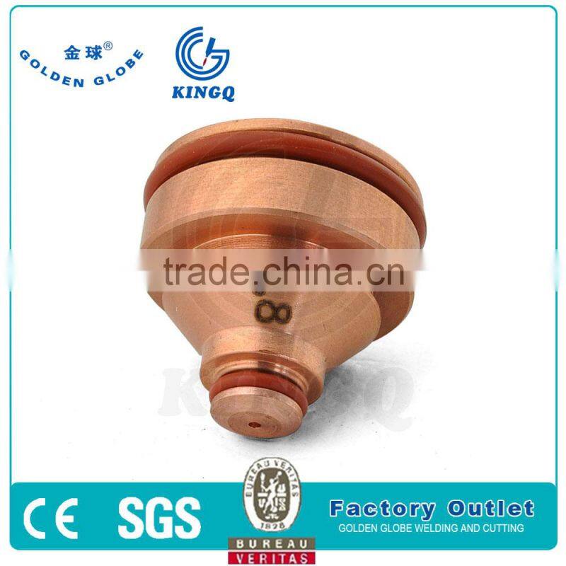 KINGQ 80A 120927 gas cutting nozzle for HYP MAX1650 plasma welding consumables