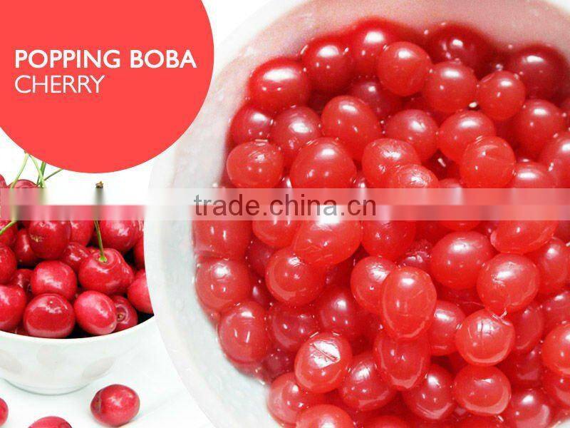 green apple popping boba