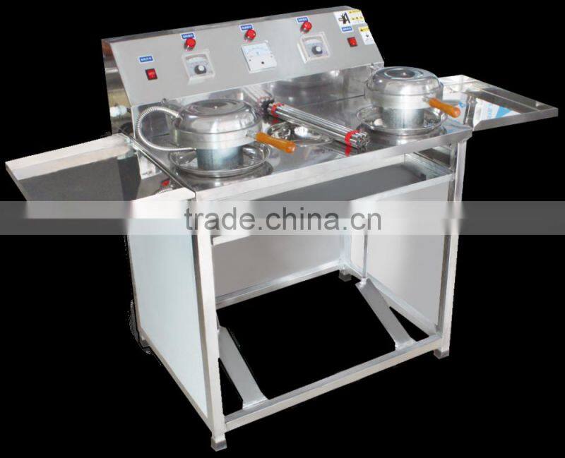 ER-B High Efficiency Double Operation Pan Egg Roll Baker Roller, Egg Roll Making Machine