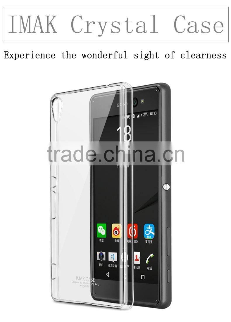 2016 Newest ORIGINAL IMAK Quality Crystal Case for Sony Xperia C6 BACK COVER,Ultra DIY CASE Cover AIR II CASE ANTI-SCATCH