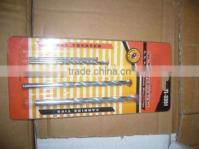 5 Pieces Diamond coated twist drill bit drills bits glass jewellery