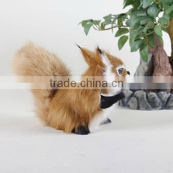 Good quality useful green squirrel plush toys