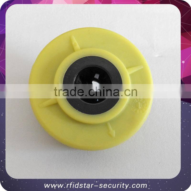 New Yellow Round Sheep Goat Hog Beef Cow Animal Ear Tag Lable With Number
