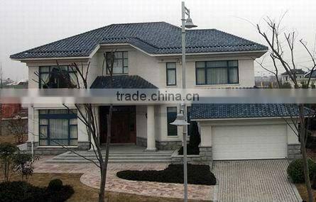 best selling glazed ceramic spanish roof tile clay for vila