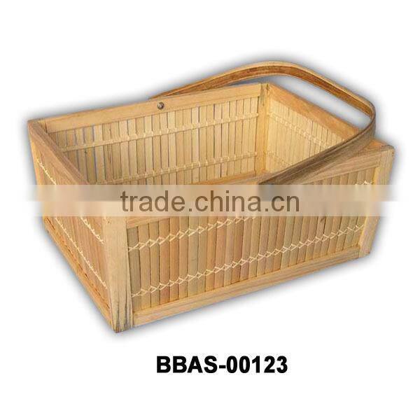 Beautiful Bamboo Basket From Vietnam (email: July@etopvietnam.com)