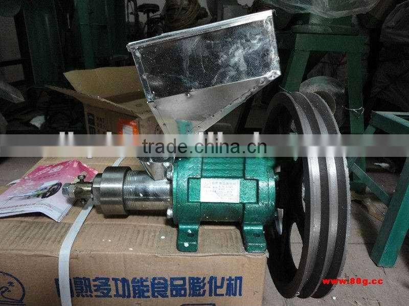 2012 best seller small multi-functional Small corn snack extruder machine