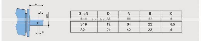 HOULE Automatic poultry feeding systems gear motor high quality single stage gearbox feeding machine