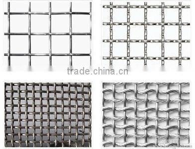 Polymer Filter Mesh, Crimped Wire Mesh, Stainless Steel Wire Mesh high quality 65 Mn steel crimped wire
