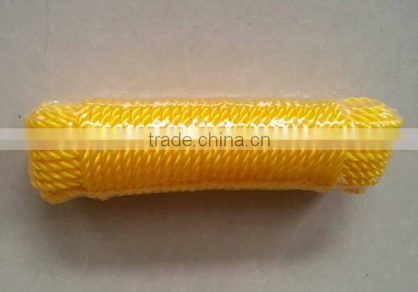 5MM 3/16 inch twisted polypropylene plastic rope