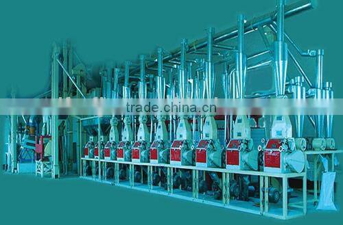 wheat flour mill 50 tons complete plant