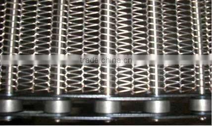 Food Machine Chain Rod Driven Conveyor Belt