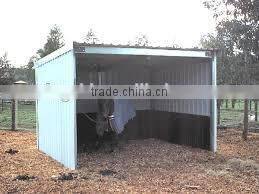 steel frame horse barn horse shelter