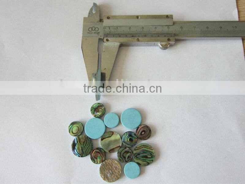 oval shaped abalone buttons for instruments