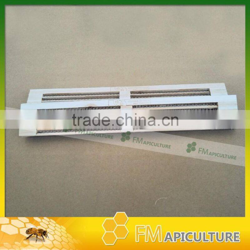 3 rows wooden pollen collector to collect pollen without holes ; pollen collecting tool; pollen collector ; pollen trap