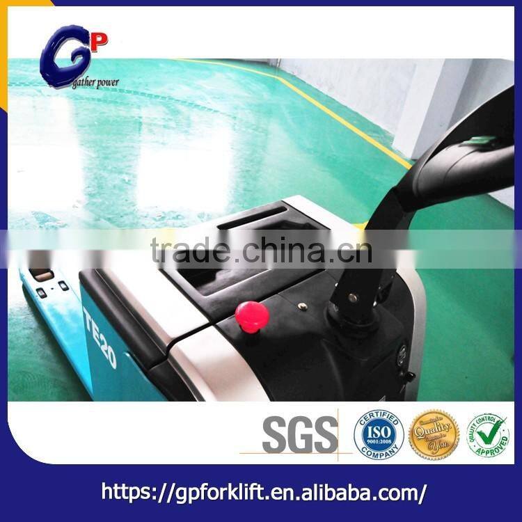 Professional factory supply stepless speed change high efficiency hand electric pallet truck