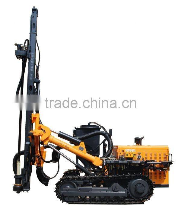 KGH5 high pressure crawler mounted eco pneumatic surface DTH drilling rig