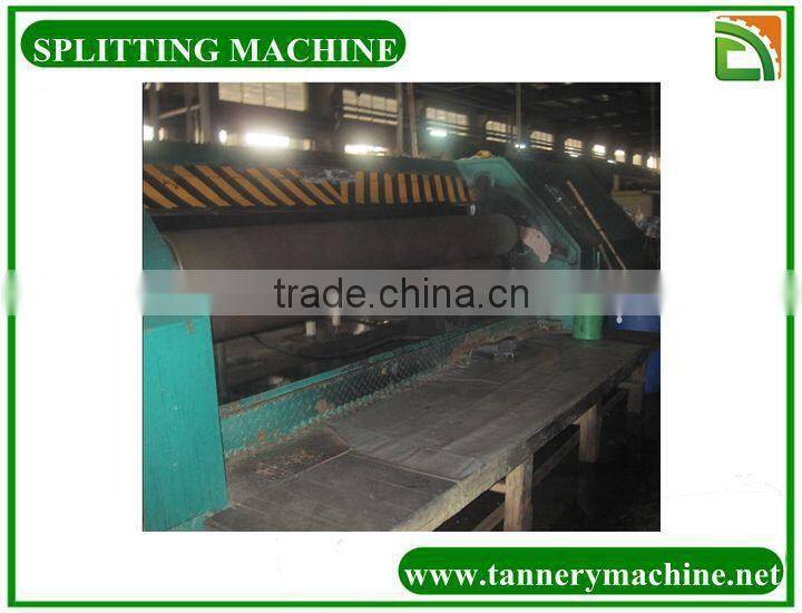 leather splitting machine for wet blue leather