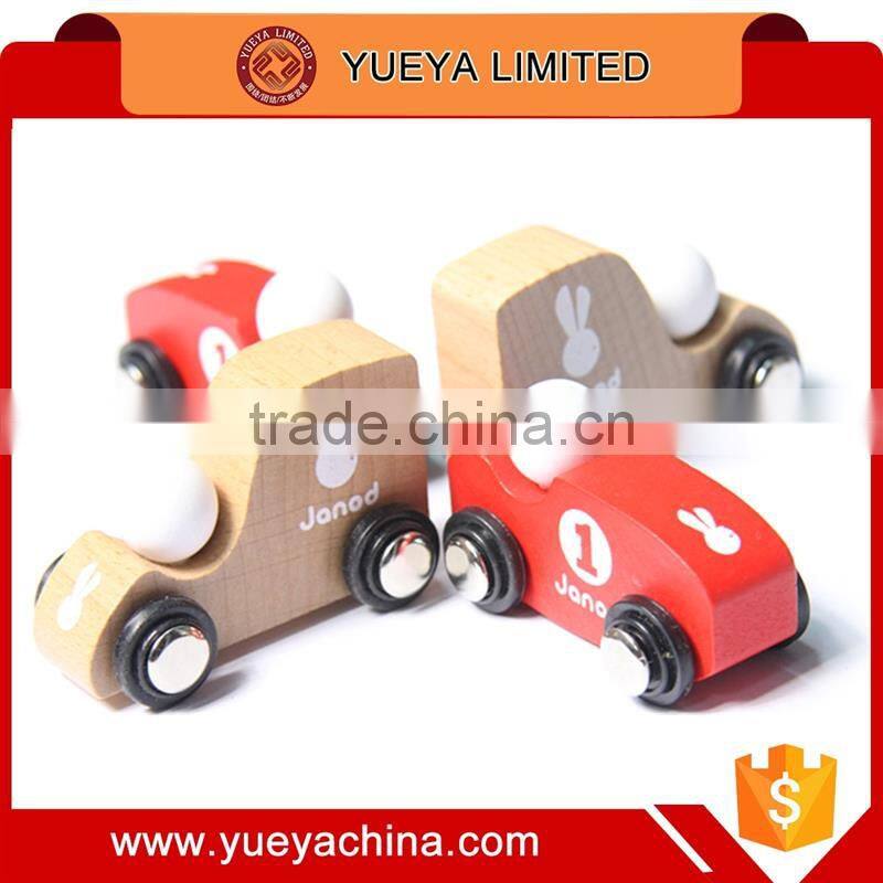 Funny France JANOD Mini Wooden Classic Car toy car