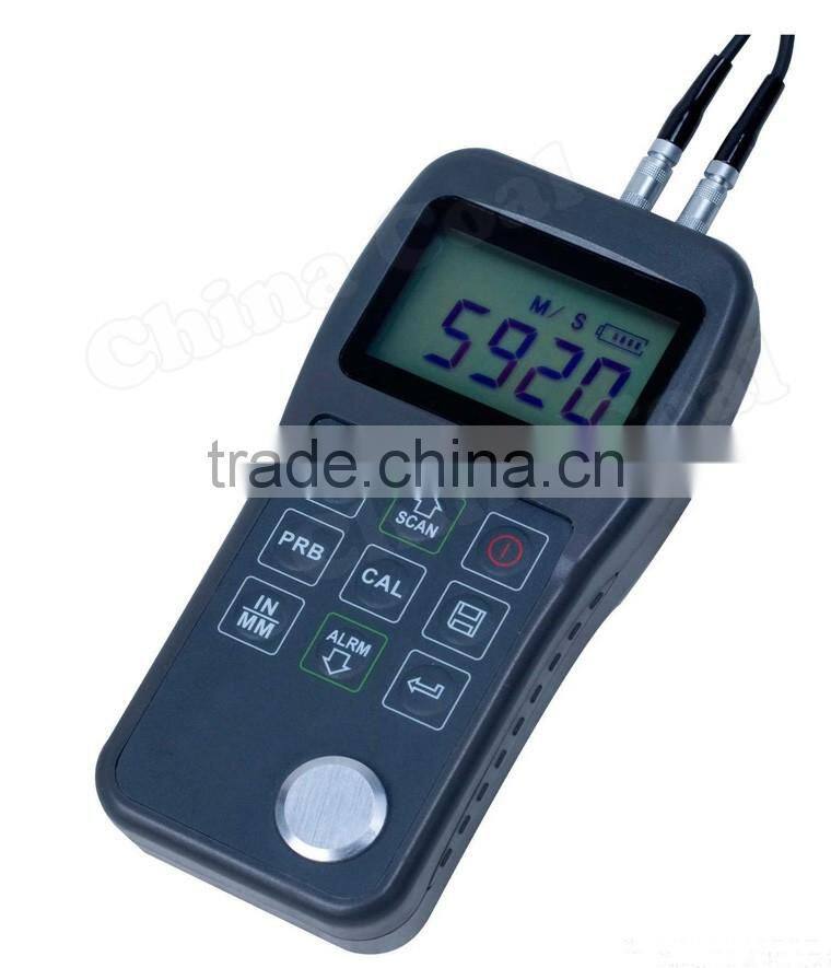 Ultrasonic Fabric Thickness Tester Digital Leather Thickness Gauge Meter