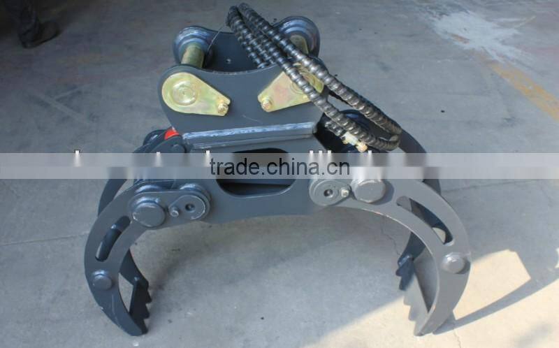 HCN brand HN14 excavator rotating log grab