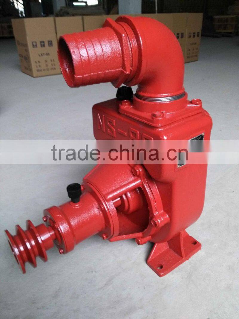 belt driven farm irrigation water pump