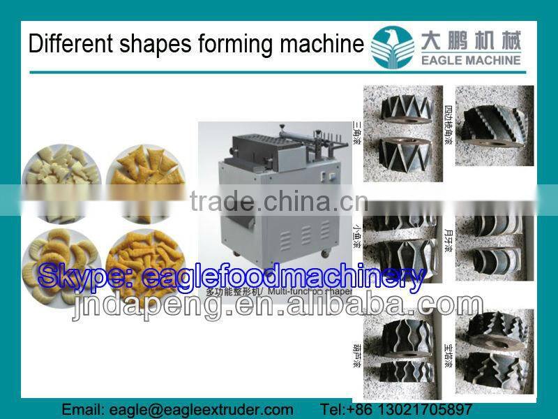 Jinan Eagle DP75 200-300/h 2D and 3D wheat and potato and corn snack pellet chips extruder machine production line