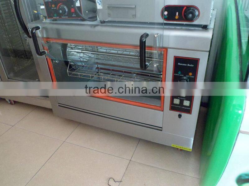 stainless steel electric chicken rotisserie