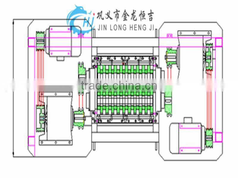 JINLONG brand plastic shredder for sale